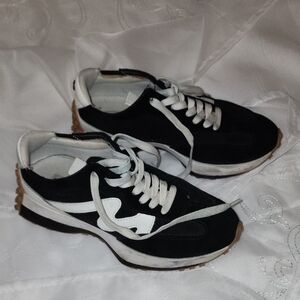 Black and White Sneakers